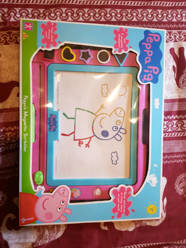 peppa pig magnetic scribbler